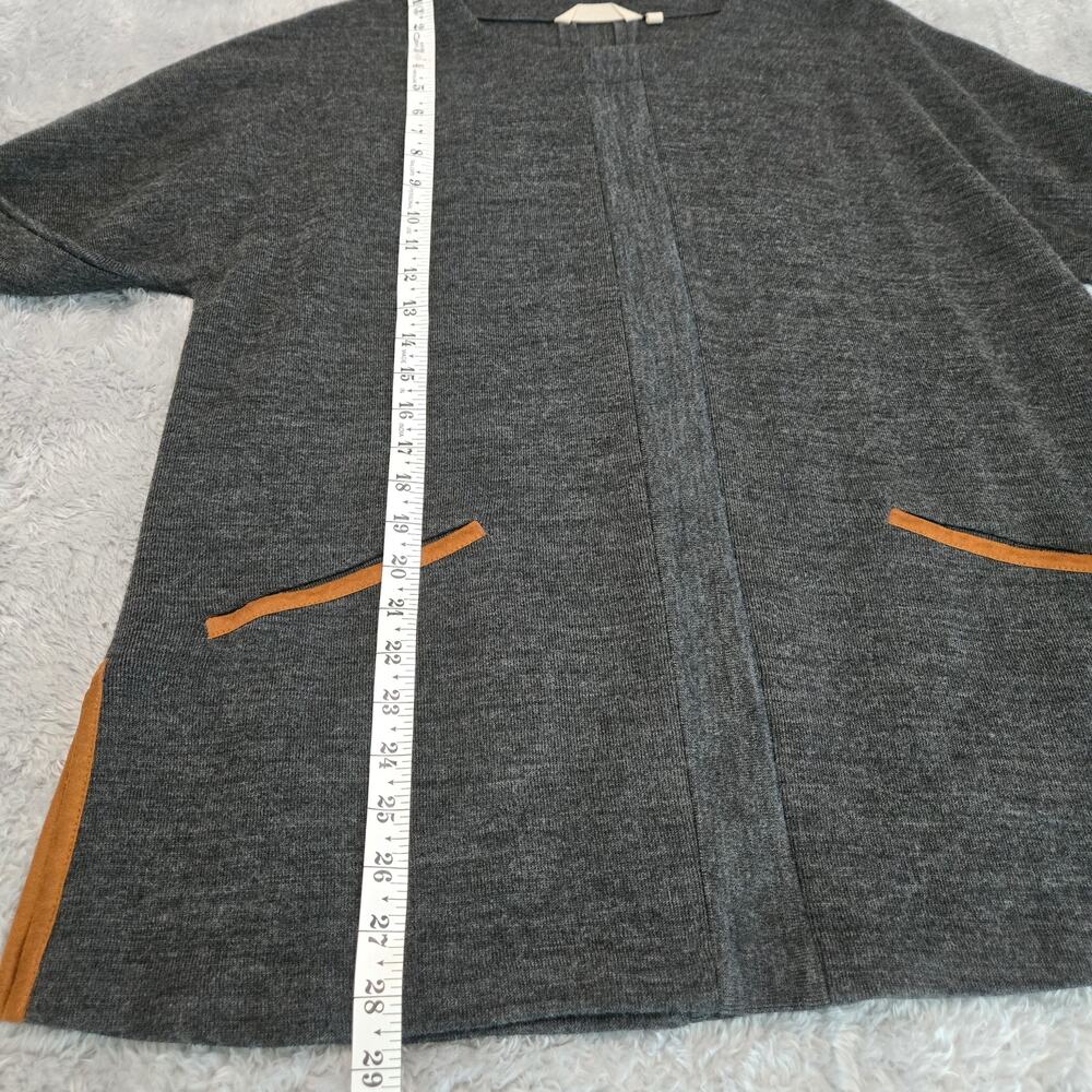Soft Surroundings Wool‑Blend Pullover Tunic Sweater – Women’s L, Gray - Picture 15 of 15